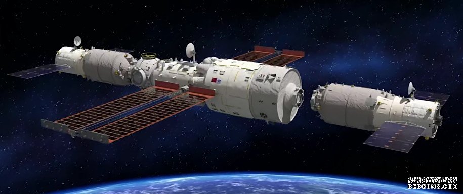 天舟三号货运飞船与空间站组合体完成自主快速交会对接