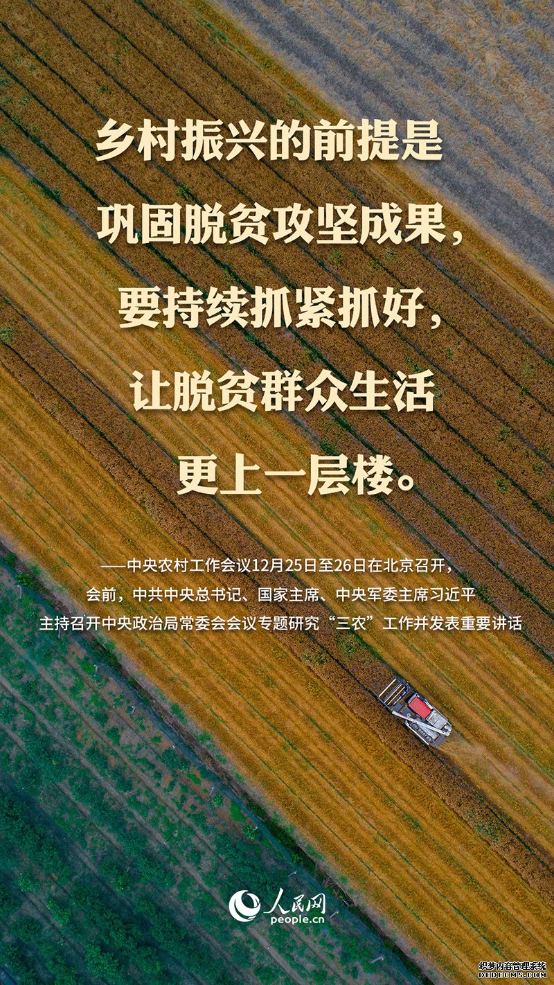 中国人的饭碗主要装中国粮“三农”工作习近平这样指示