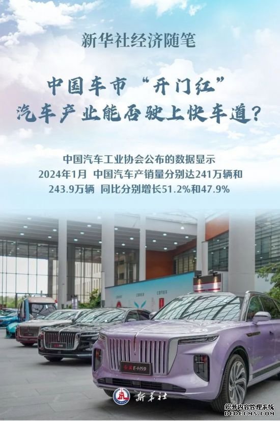 中国车市“开门红”，汽车产业能否驶上快车道？