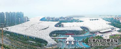 第四届中国国际消费品博览会主会场海南国际会展中心。